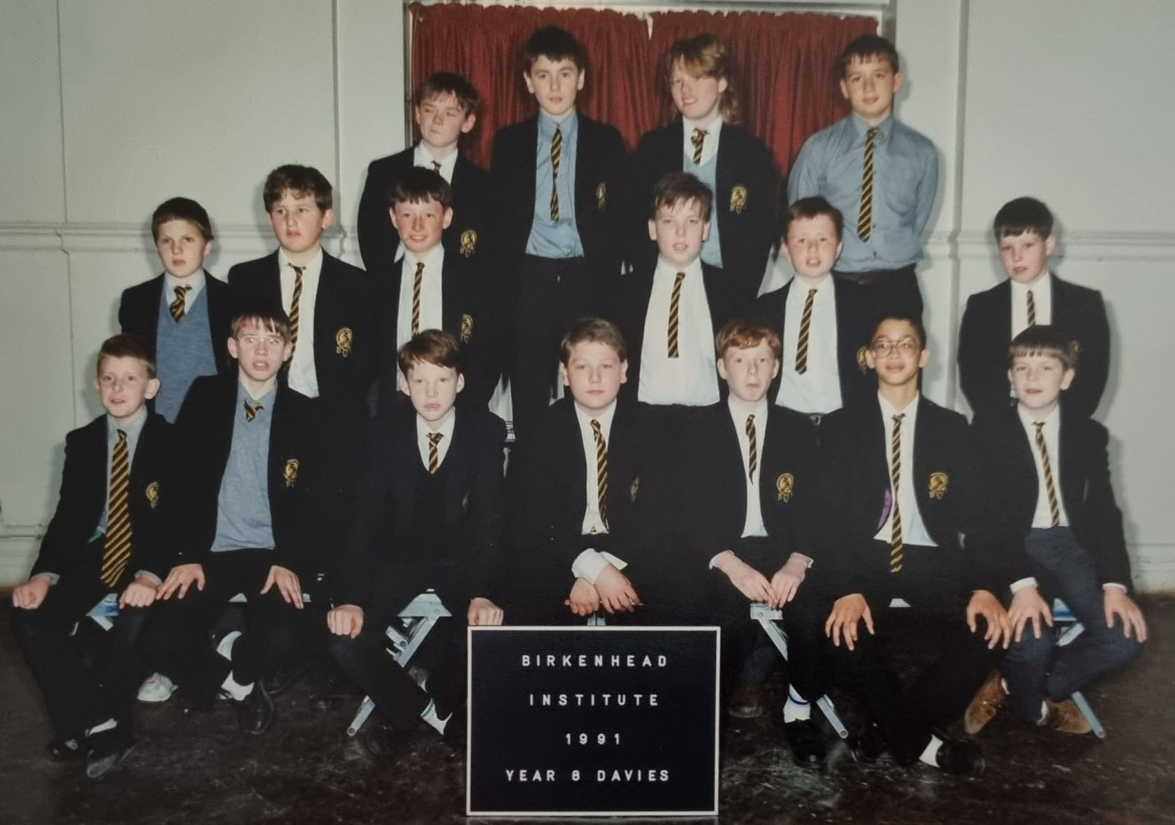 1991 Year 8 Davies